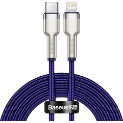 Baseus Cafule Braided USB-C to Lightning Cable 20W 2m Blue CATLJK-B05