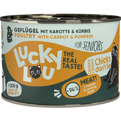 Lucky Lou LifeStage Senior with Poultry, Carrot & Pumpkin 200gr