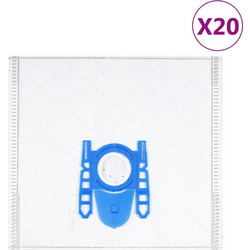 VidaXL 30235 Σακούλες Σκούπας 20τμχ Συμβατές με Σκούπα Bosch/Siemens