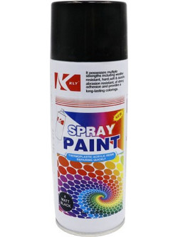 KLY Σπρέι Βαφής Μαύρο Ματ 200ml
