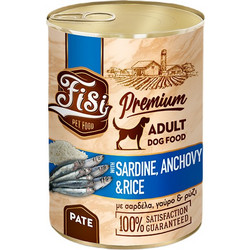 FISI Premium Adult Pate with Sardine, Anchovy & Rice 400gr