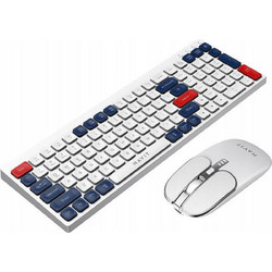 Havit KB830WB Ασύρματο Σετ Gaming Πληκτρολόγιο White