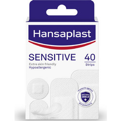 Hansaplast Sensitive Αυτοκόλλητα Επιθέματα 40τμχ