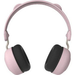 Kreafunk Buzz Junior KFKLK03 Ασύρματα Bluetooth Παιδικά Ακουστικά On Ear Dusty Rose