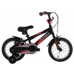 Alpina Gogo 2024 Παιδικό Ποδήλατο BMX 14" Μαύρο Κόκκινο