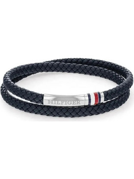 Tommy Hilfiger Σετ Ανδρικά Βραχιόλια Χειροπέδες από Δέρμα & Ατσάλι 2790549