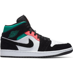 Jordan Air 1 Mid SE Ανδρικά Sneakers Μποτάκια Λευκά 852542-116