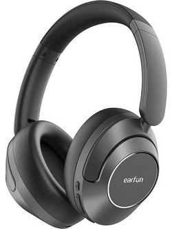 Earfun WavePro HP200 Ασύρματα Bluetooth Ακουστικά Over Ear με Noise Cancelling Μαύρα