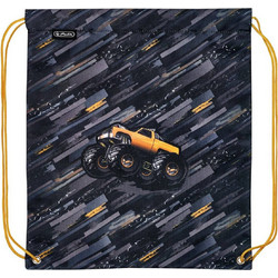 Herlitz Boys Monster Truck Παιδική Τσάντα Πλάτης Μαύρη
