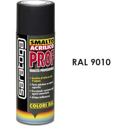 Saratoga Σπρέι Βαφής Λευκό 400ml RAL 9010