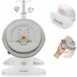 Lionelo Mell Relax Μωρού Κούνια με Μουσική έως 9kg Μπεζ 5903771707213