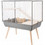 Zolux Neo Muki Large Κλουβί για Χάμστερ Γκρι 48x78x58cm