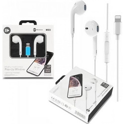 M80 Handsfree Earbud Lightning White