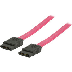 Valueline VLCP 73100 R10 Καλώδιο Σκληρού Δίσκου 7-Pin SATA II to 7-Pin SATA II 1m Red