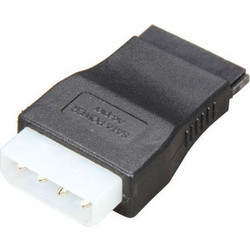 Powertech 4-Pin Molex Female to 15-Pin SATA Male
