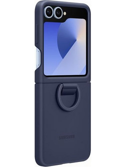 Samsung Silicone Ring Back Cover Navy (Samsung Galaxy Z Flip6)