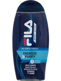 Fila Energize & Purify Σαμπουάν & Αφρόλουτρο για Επανόρθωση 250ml