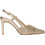 Exe EVA-703 Γόβες Slingback Δερμάτινες με Τακούνι Στιλέτο Χρυσές S47000735L46
