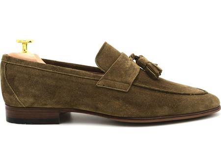 Berwick Ανδρικά Μοκασίνια Loafers Καστόρινα Καφέ 5206