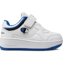 Champion Bold Winter Παιδικά Sneakers Λευκά Μπλε S32917-WW010