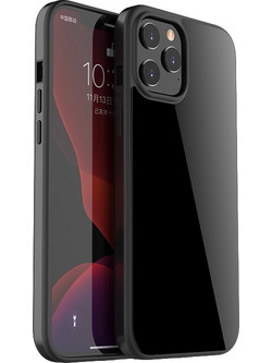 Bodycell Glass Aluminium Back Cover Black (iPhone 12 mini)