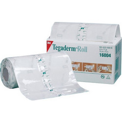 3M Tegaderm Roll Διάφανη Αδιάβροχη Επιδεσμική Ταινία 10cm x 10m