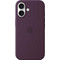 Apple Silicone MagSafe Back Cover Plum (iPhone 16)