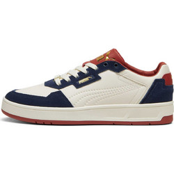 Puma Court Classic Lux Ανδρικά Sneakers Εκρού 395087-05