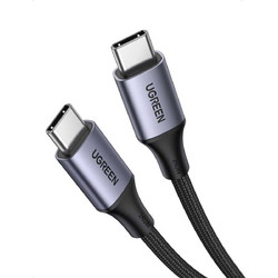 Ugreen US535 Braided USB-C to USB-C 240W 1m Black Grey 6941876213115