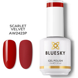Bluesky AW2423 Scarlet Velvet Ημιμόνιμο Βερνίκι Νυχιών 15ml