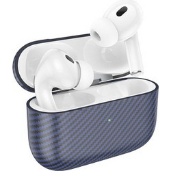 Borofone BW35 Plus Ακουστικά Bluetooth In Ear Carbon Fiber Blue