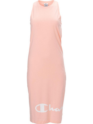 Champion Midi Καλοκαιρινό Αθλητικό Φόρεμα Ροζ 114889-PS012