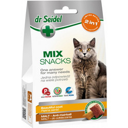 Dr Seidel Mix 2in1 Anti-Hairball & Beautiful Coat 50gr