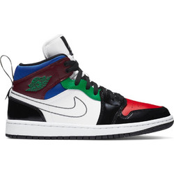 Jordan Air 1 Mid SE Γυναικεία Sneakers Μποτάκια Πολύχρωμα DB5454-001