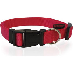 Pet Interest Plain Line Κολάρο Σκύλου Κόκκινο 1.5x22-40cm