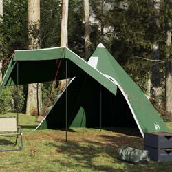 vidaXL Σκηνή Camping Tipi 5 Ατόμων 366x366x205cm 4009407