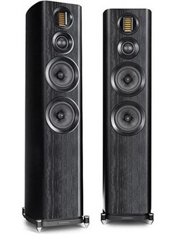 Wharfedale EVO 4.3 Ζεύγος Ηχείων Hi-Fi Δαπέδου 3 Δρόμων Black Oak
