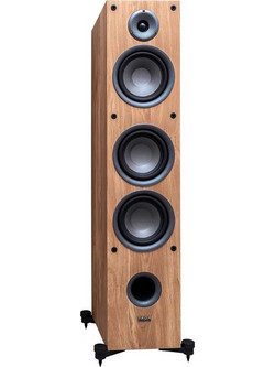 Taga Harmony TAV-607F Ζεύγος Ηχείων Hi-Fi Δαπέδου 120W 3 Δρόμων Oak
