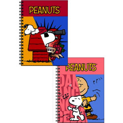 Back Me UP Snoopy Peanuts Σπιράλ Τετράδιο Ριγέ A4 70 Φύλλων 2 Θεμάτων 2 Σχέδια 365-06440