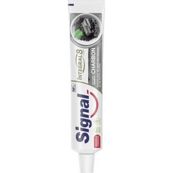 Signal Nature Elements Charcoal Οδοντόκρεμα για Λεύκανση & Προστασία Ούλων Ενεργού Άνθρακα 75ml