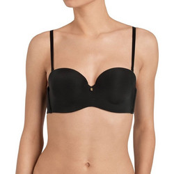 Triumph Body Make-Up Essentials Σουτιέν Strapless με Ελαφριά Ενίσχυση με Μπανέλα Μαύρο 10156745-0004