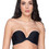 Luna Miracle One Σουτιέν Strapless Push Up χωρίς Μπανέλα Μαύρο 1810