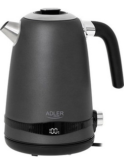 Adler AD 1295g Ανοξείδωτος Βραστήρας 1.7lt 2200W με Ρύθμιση Θερμοκρασίας