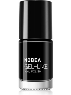 Nobea Day to Day Gel Like Black Sapphire N22 Gloss Βερνίκι Νυχιών Μακράς Διαρκείας 6ml