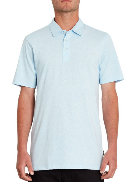 Volcom Ανδρική Μπλούζα Polo Κοντομάνικη Γαλάζια A0112107