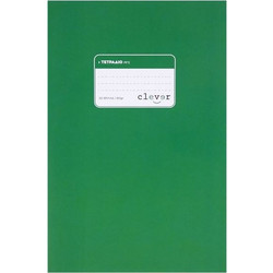 Clever Τετράδιο Ριγέ B5 50 Φύλλων Πράσινο 5205486219419