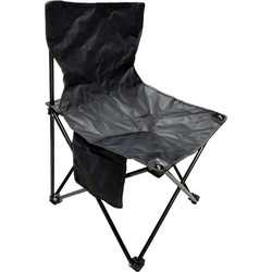 Tradesor 1001L-SC Καρέκλα Παραλίας Μαύρη 170037BL