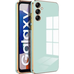 Bodycell Gold Plated Back Cover Mint Green (Samsung Galaxy S24)