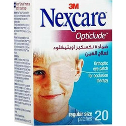3M Nexcare Opticlude Οφθαλμικά Επιθέματα Μπεζ 81x55.5mm 20τμχ