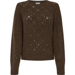 Pepe Jeans Helen Γυναικεία Πλεκτή Μπλούζα Σοκολατί PL702229-880